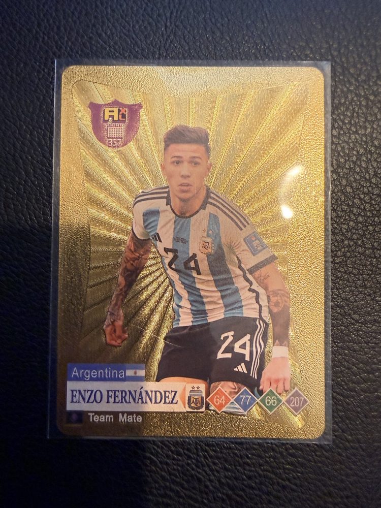 Enzo Fernández — Gold Foil Novelty (Argentina)