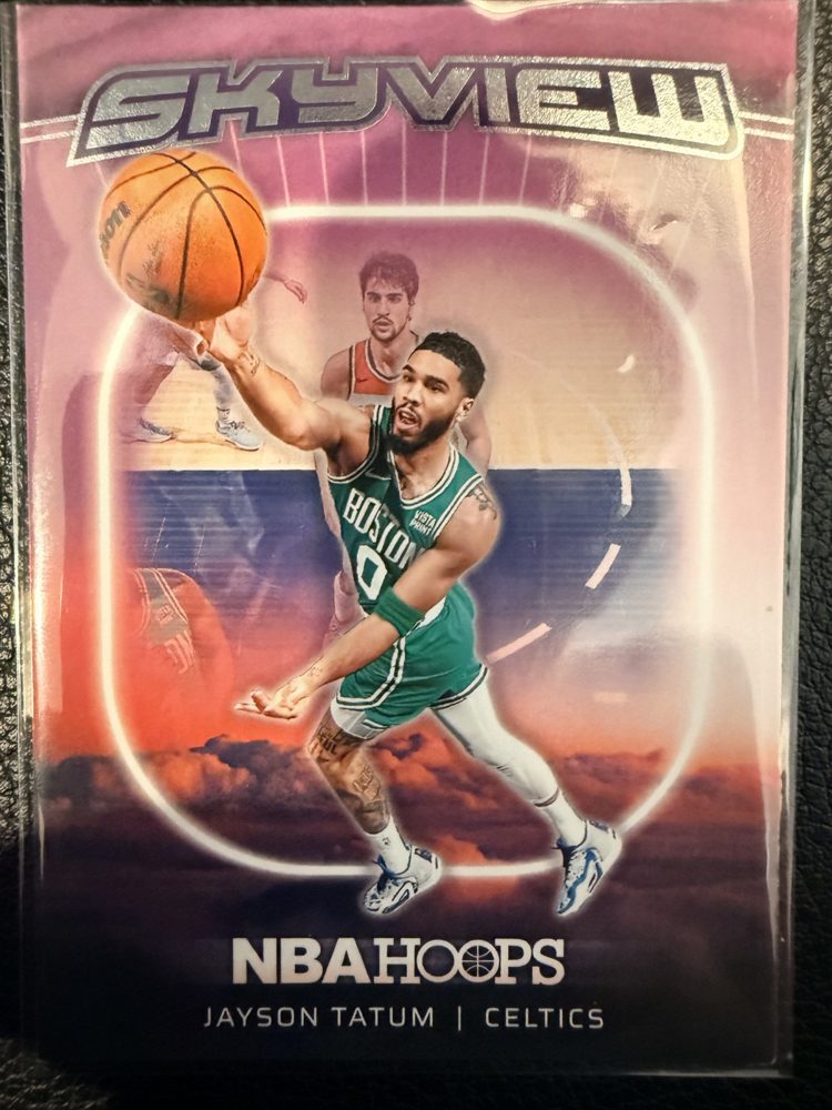 Jayson Tatum — NBA Hoops 'Skyview' Insert